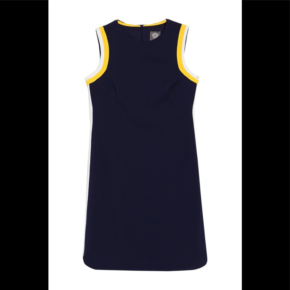 Vince Camuto
Colorblock Trim Sleeveless Dress